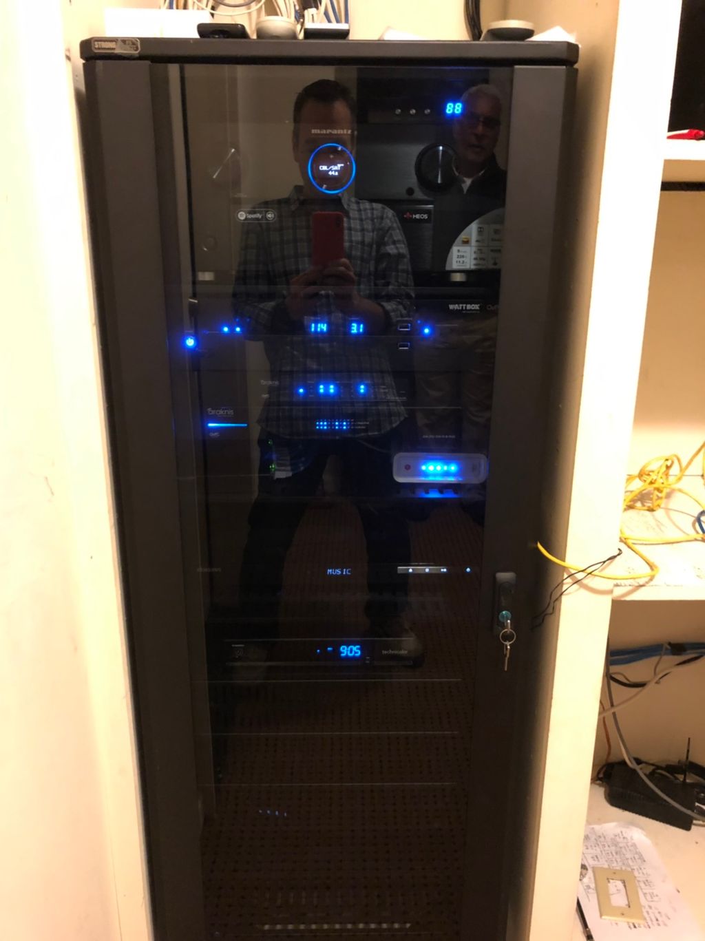 Once complete, you can see we cleaned the wires an