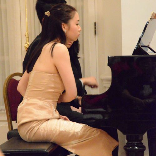 Piano duo recital at the Macau Military Club