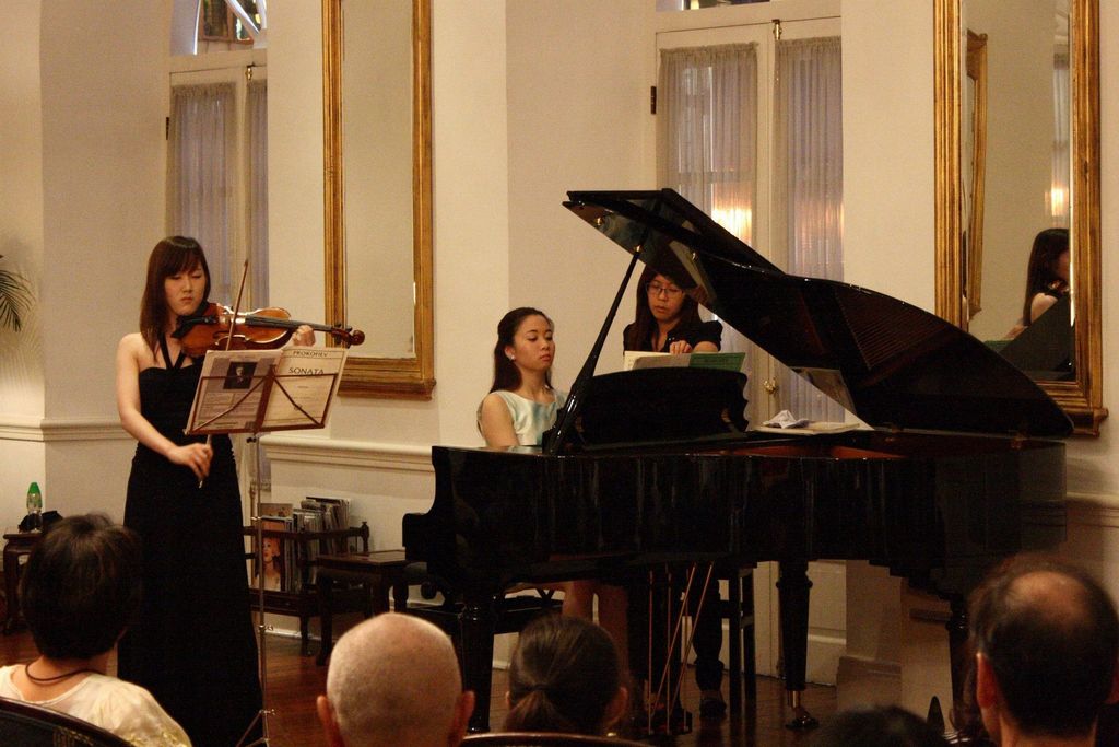 Recital with violinist, Carol Hur