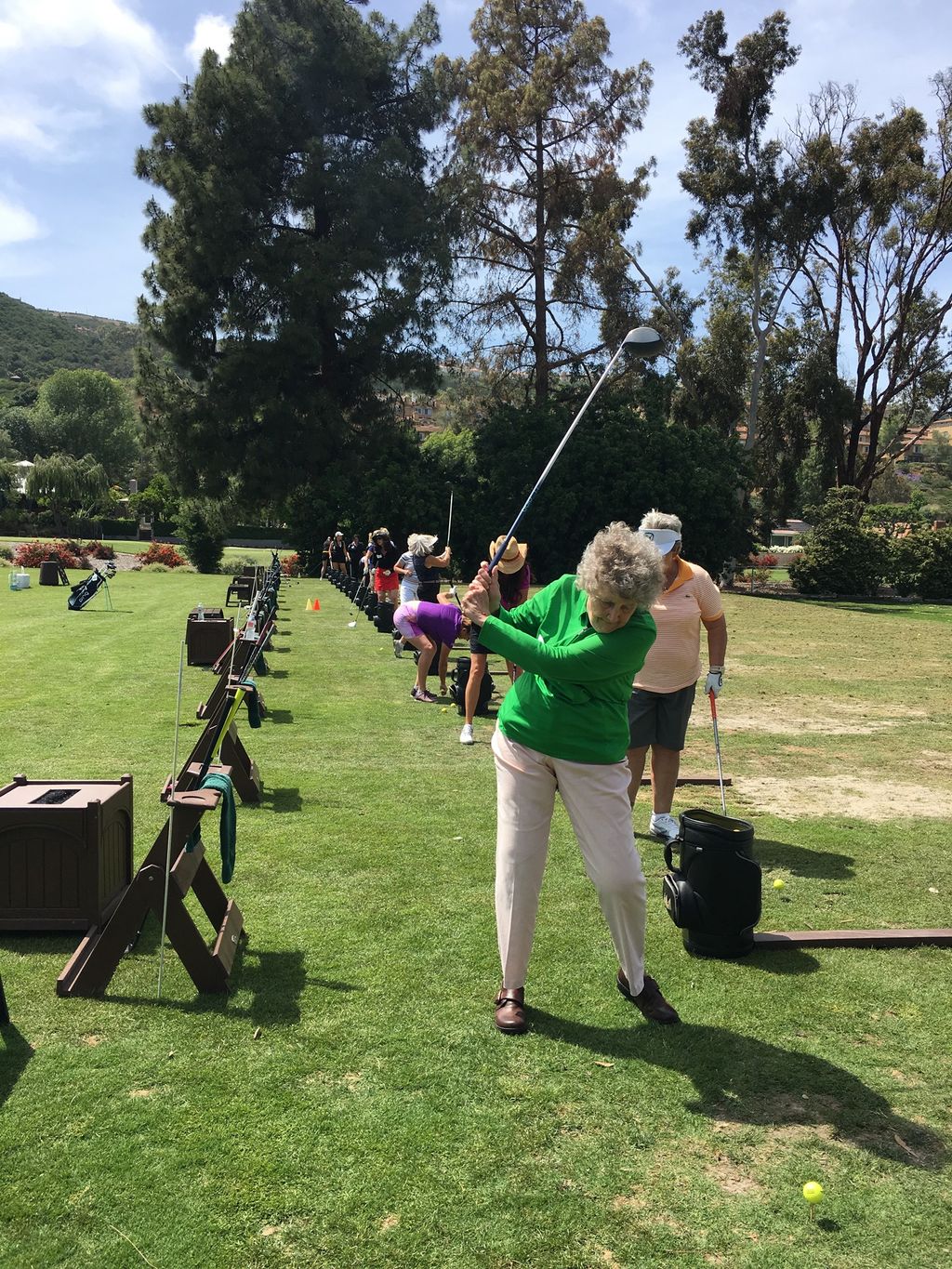 Teaching at LPGA Golf Clinic for Women