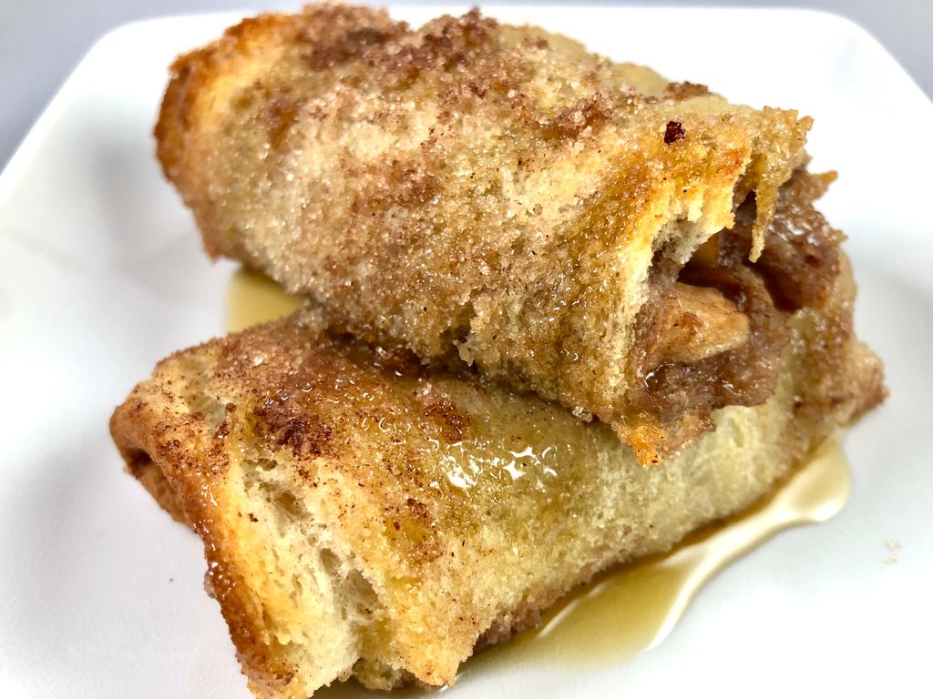 French Toast Apple Pie Rolls