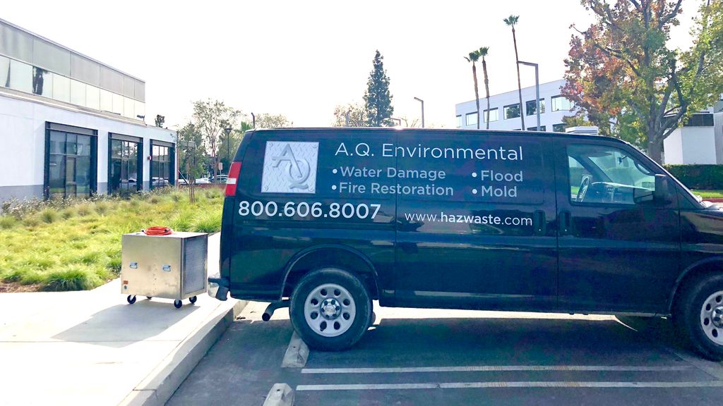 Smoke damage cleared with air scrubbers
