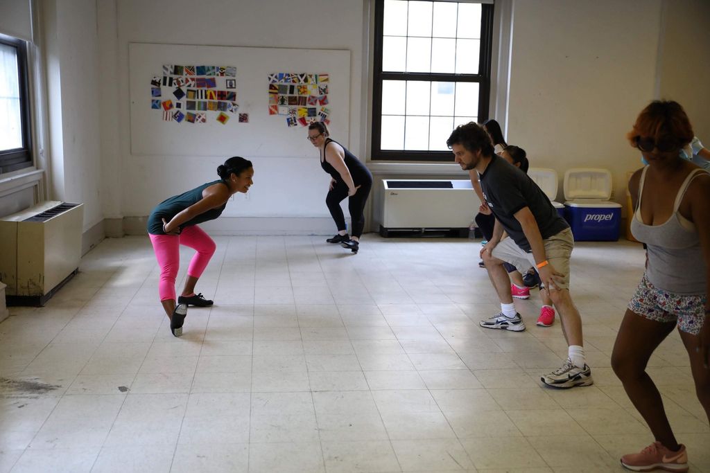 Tap Dancing class