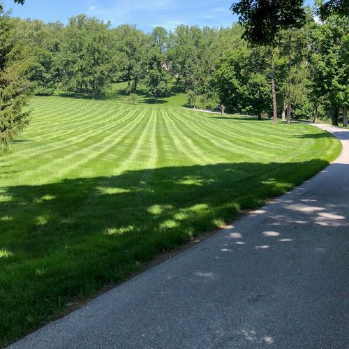 10 Acre lawn we manage in Stevenson, since 2013