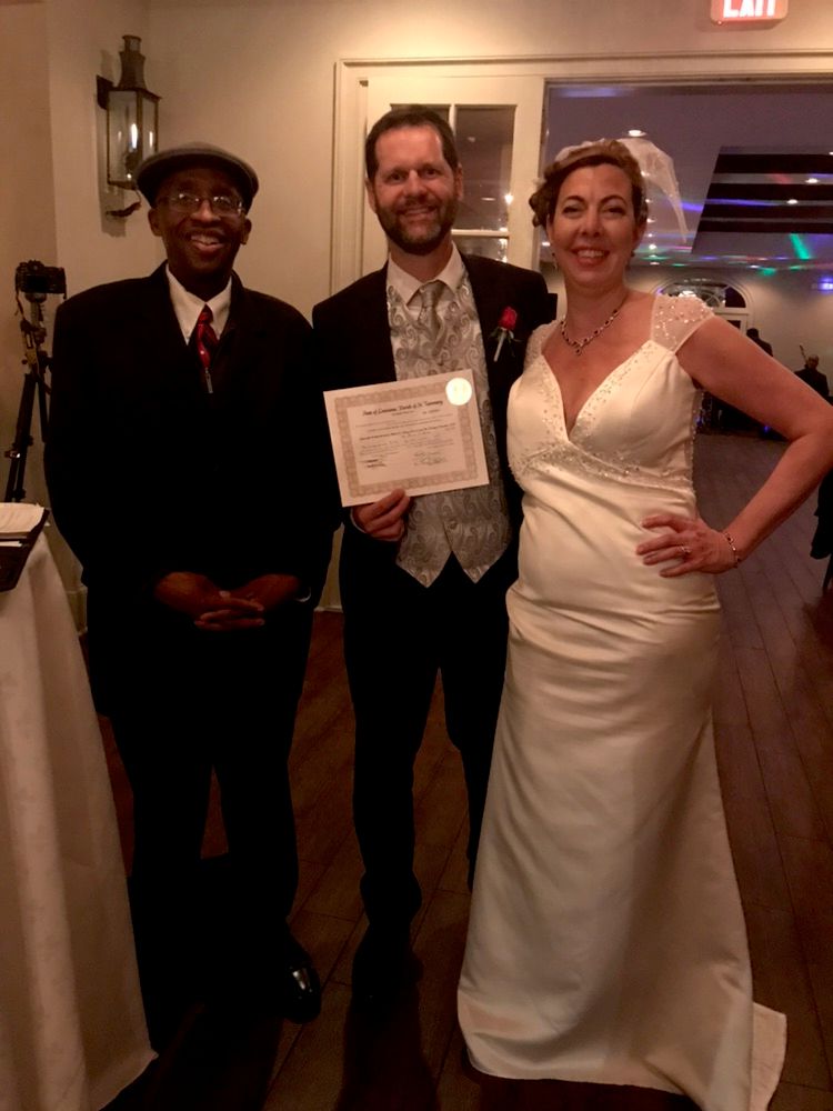 Self   Employed as a Wedding Officiant