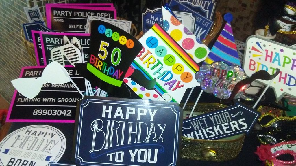 Birthday props