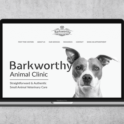 Barkworthy Animal Clinic - Web Design