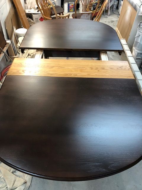 Amish built oak to dark Sumatra