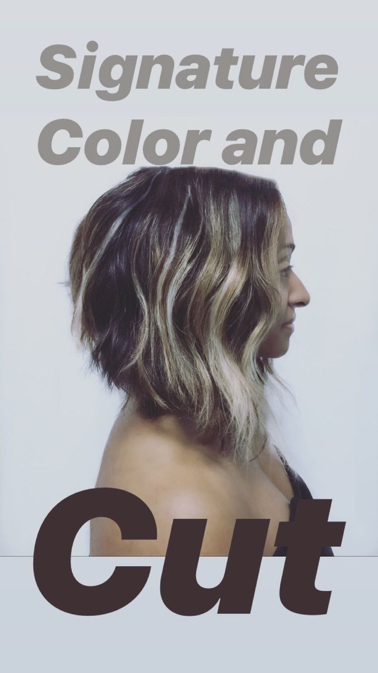 Custom cut and color on custom made wig unit