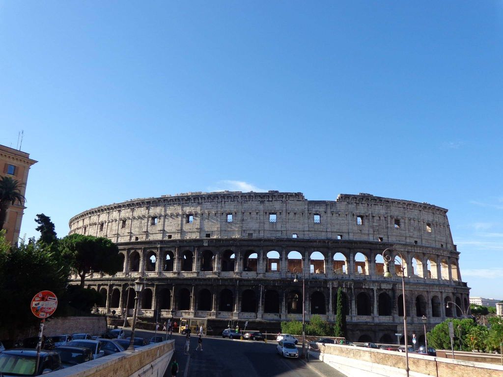 The Colosseum in Rome, Italy