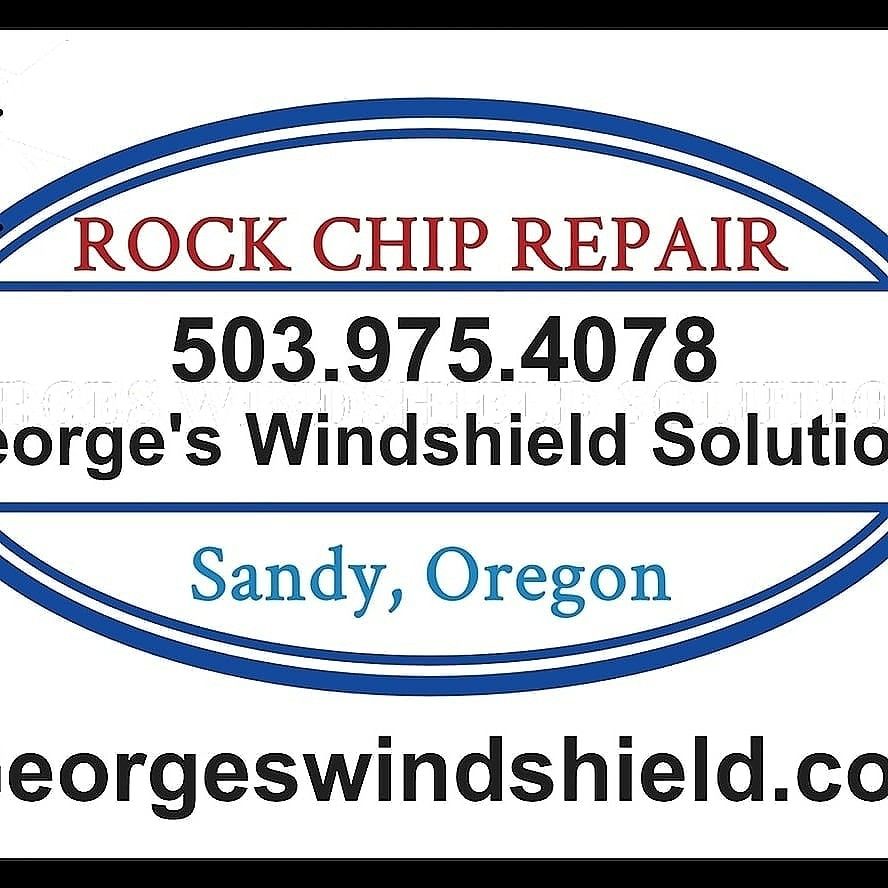 George's Windshield Solutions     Rock Chip Repair