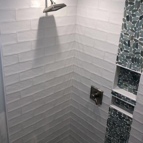 Shower install