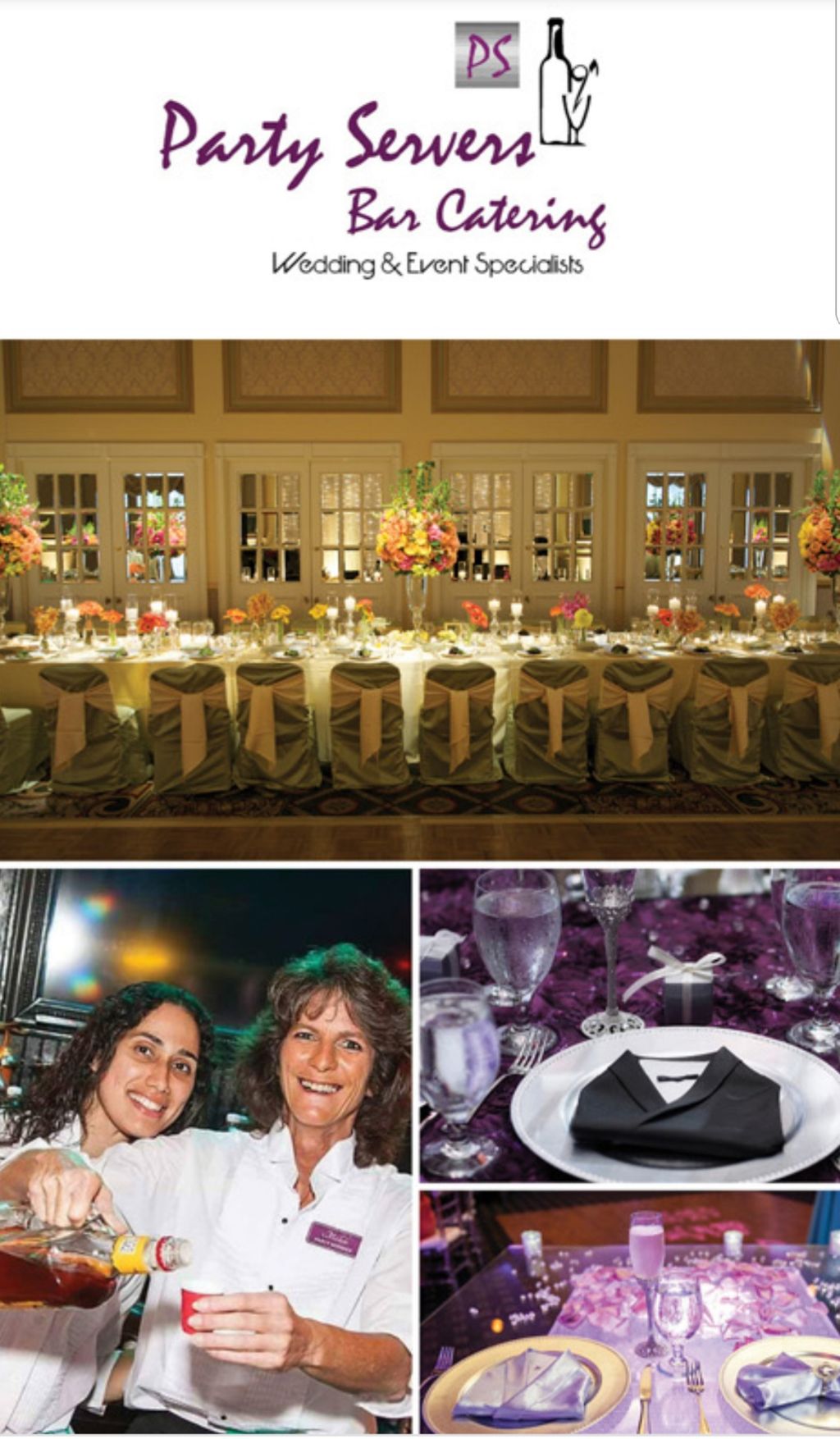 Orlando Party  Servers Wedding services 