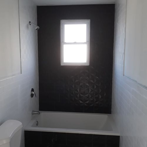 first floor bathroom renovation in queens all blac