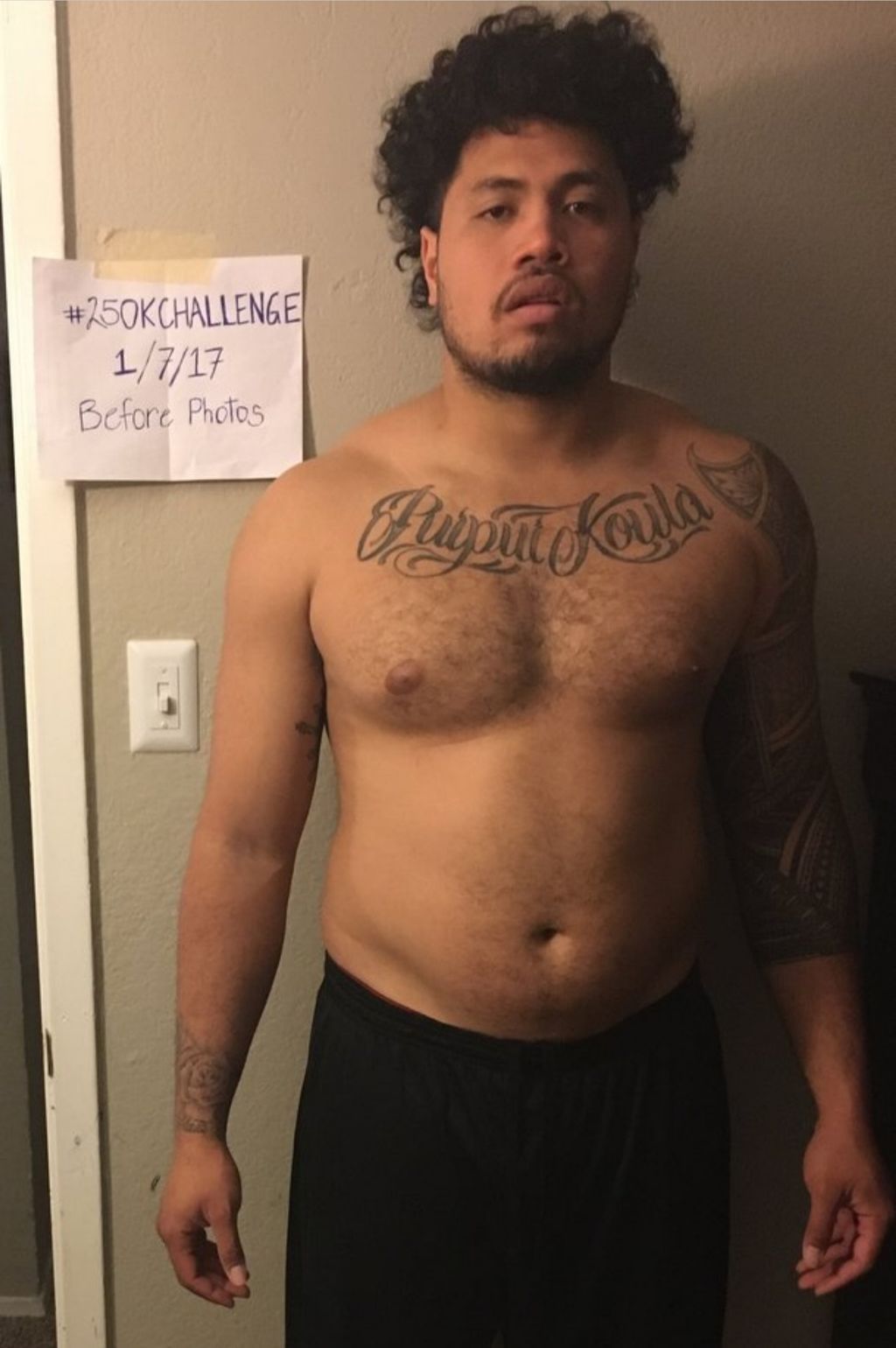 Almost 260lbs to start the year