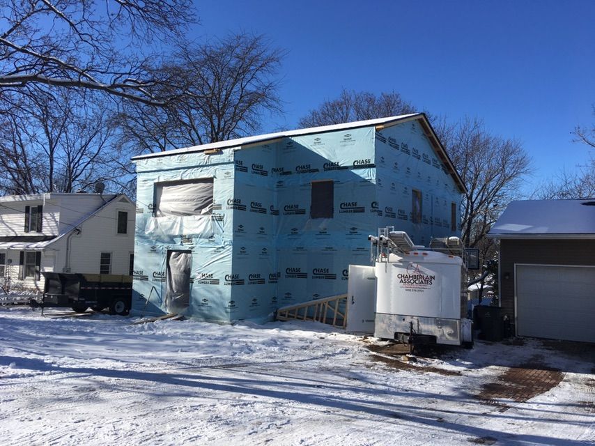 Remodel haha 900 to 3100 square feet. 