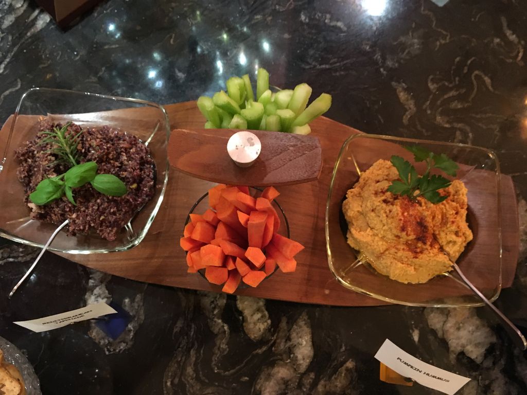 Pumpkin Hummus & Tapenade 