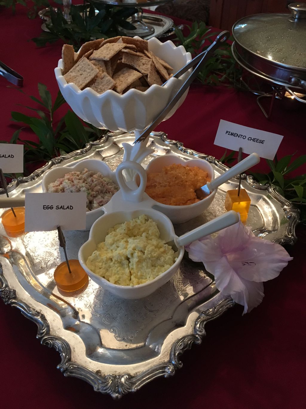 3 spreads w/ crostini