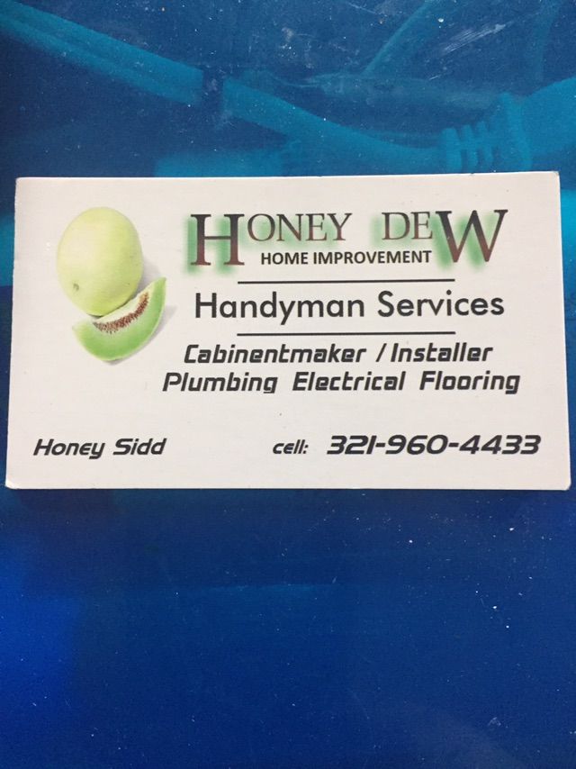 Honeydew home improvements