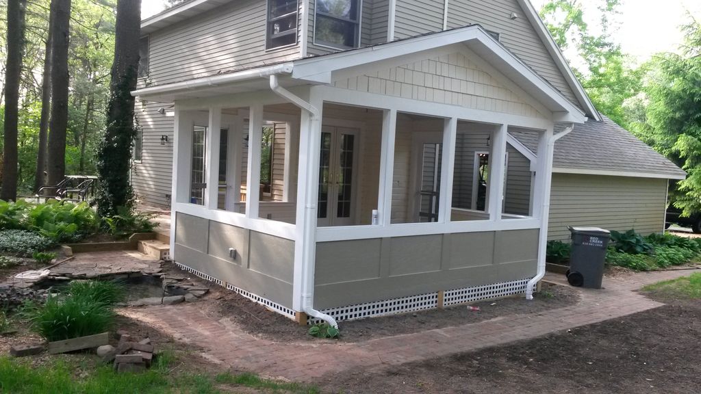 Porch addition 
