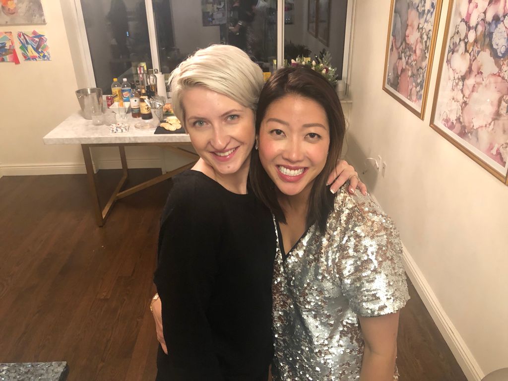 Another happy client on her NewYear gathering part