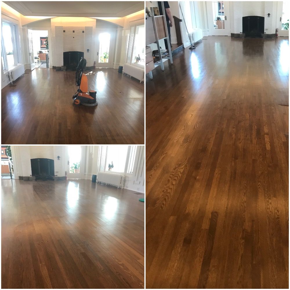 Wood floor cleaning & restoration 