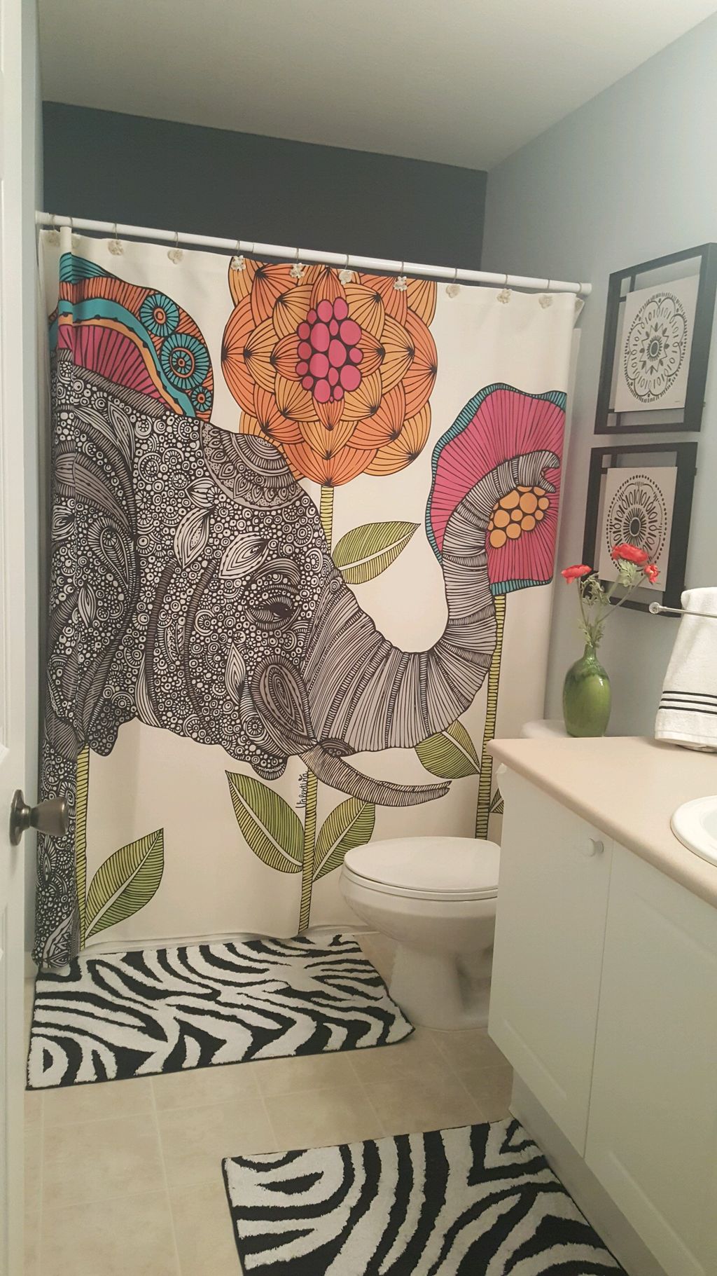 Fun Guest Bathroom