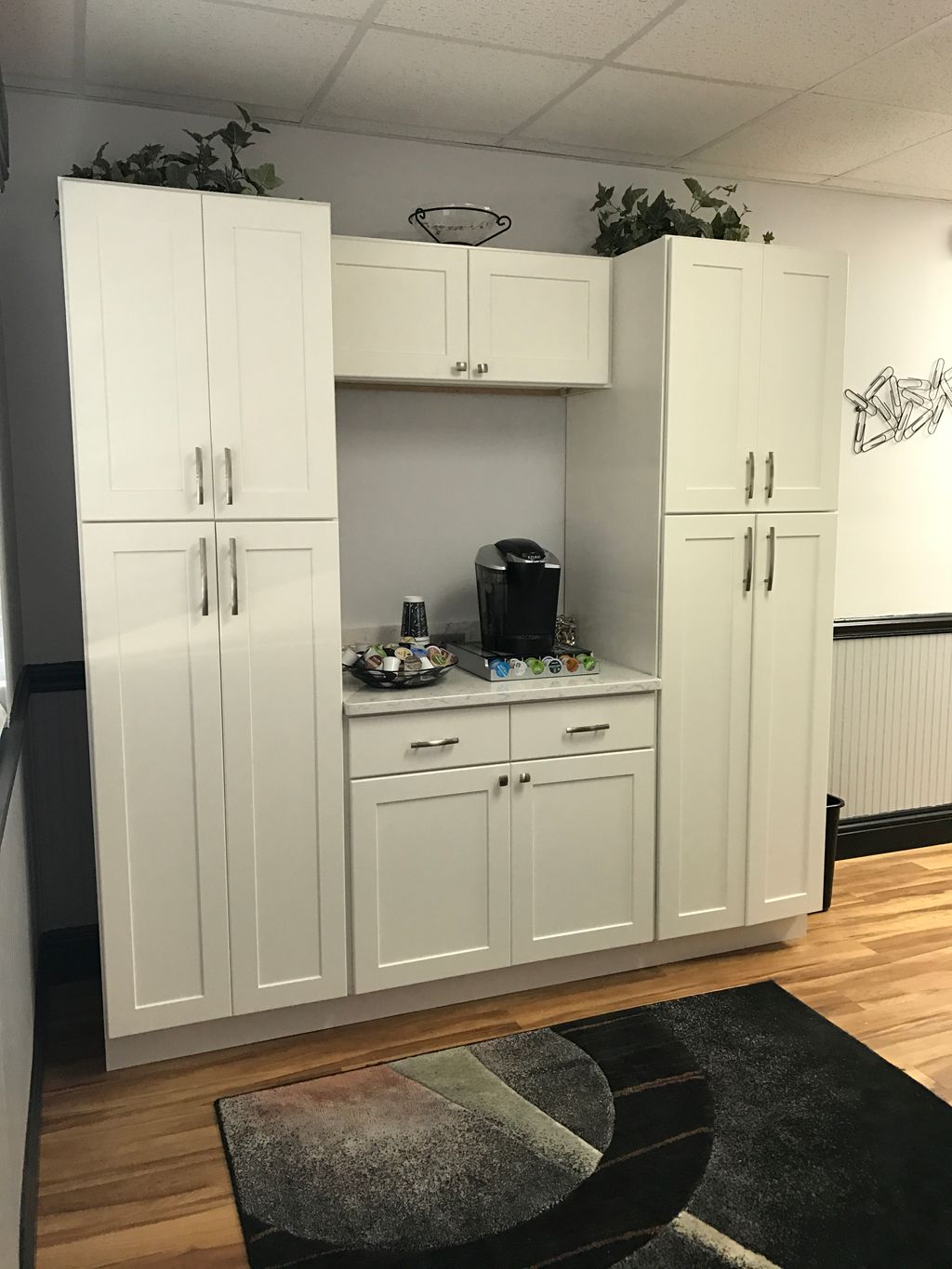 Reception with Coffee bar