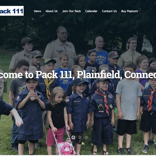 Cub Scout Pack Website