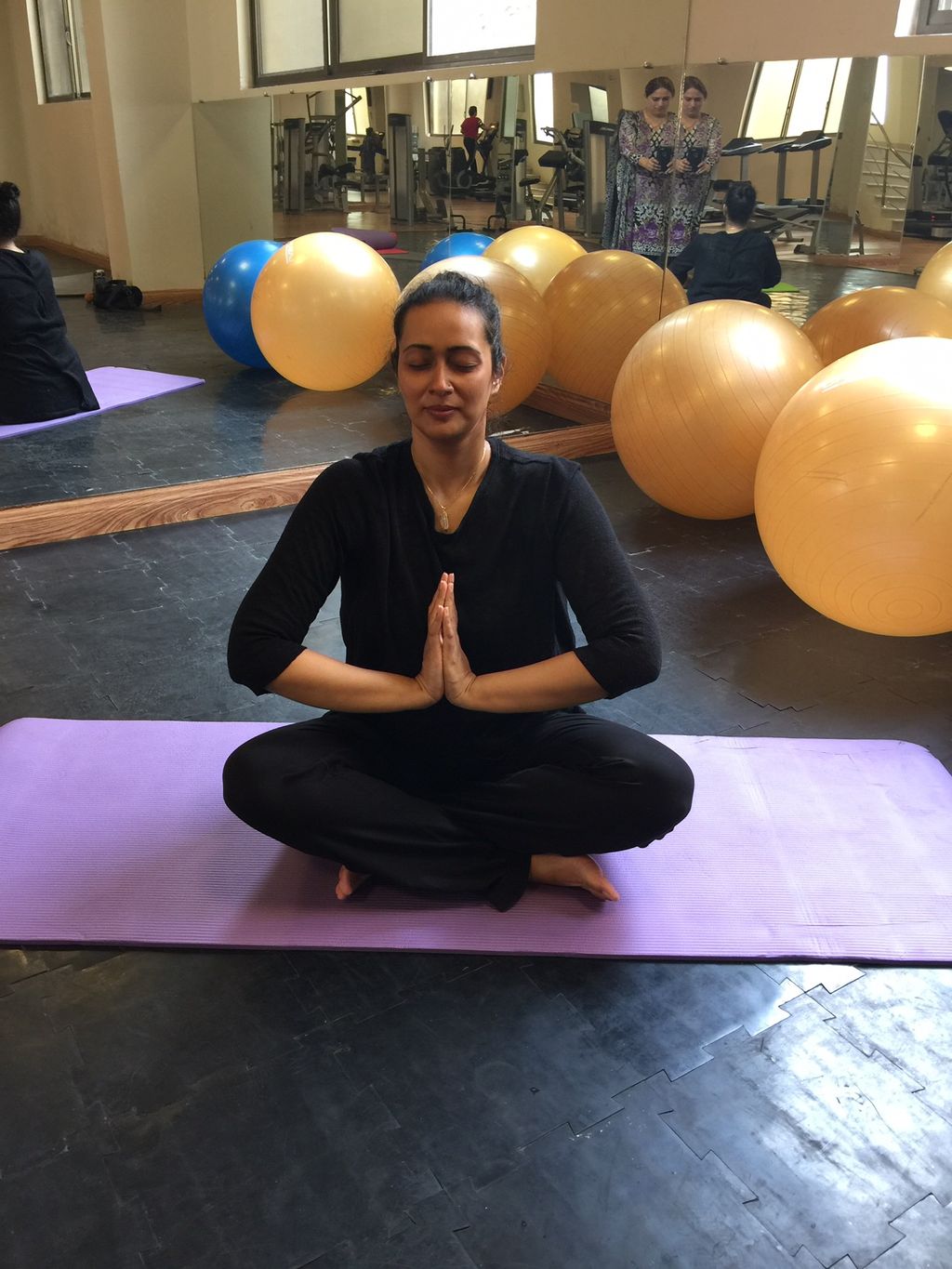 Spiritual healing yoga reiki and meditation
