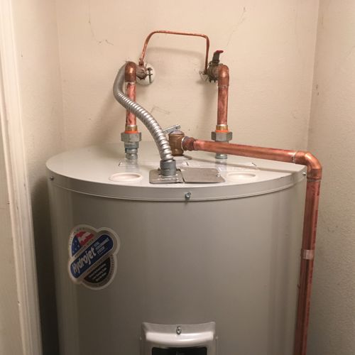 Water Heater Replacement (After)