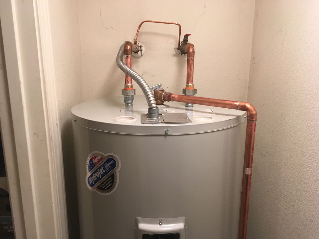 Water Heater Replacement (After)