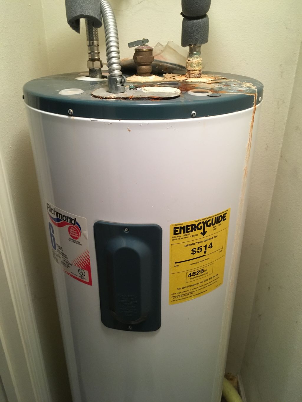 Old Water Heater(Before)