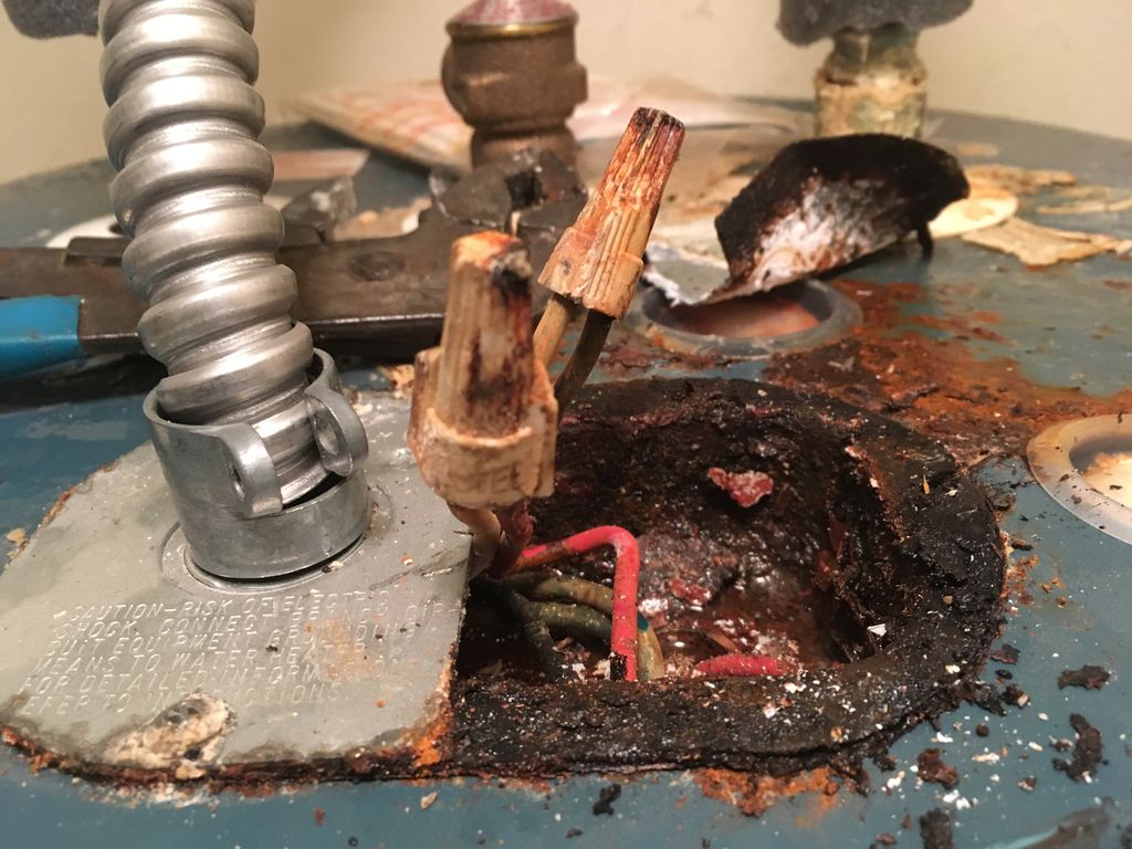 Old Water Heater(Before)