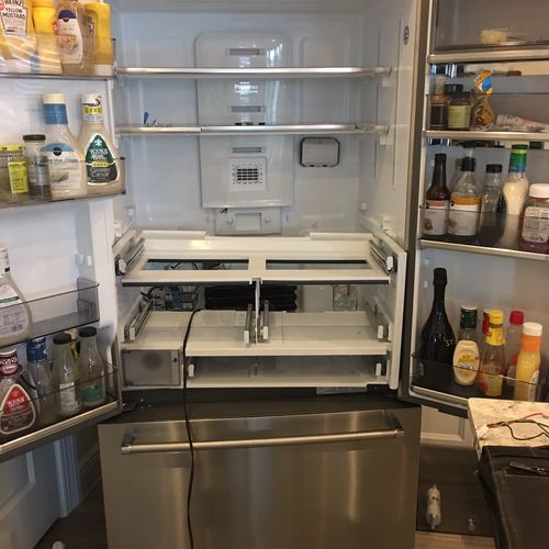 KitchenAid French Door Refrigerator no cool on fre