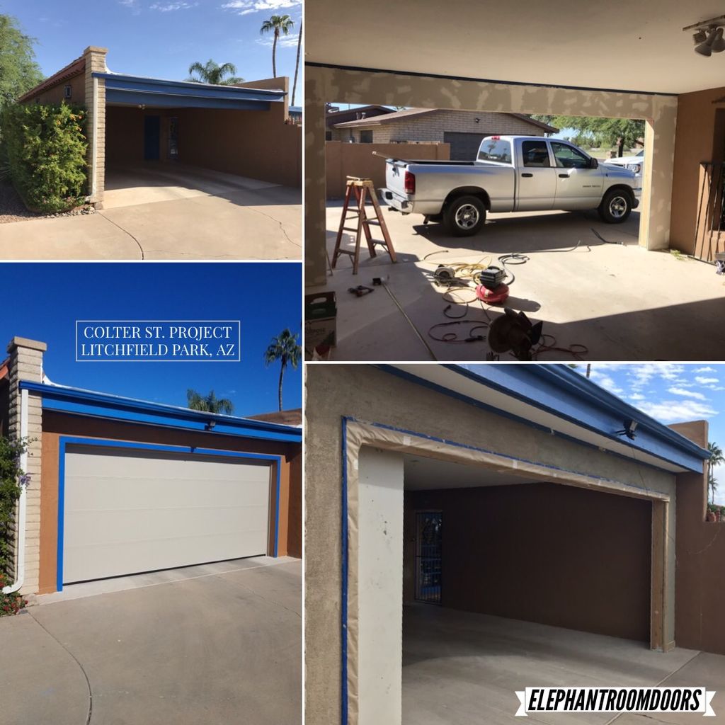 Colter St. Project (Carport Conversion) in Litchfi