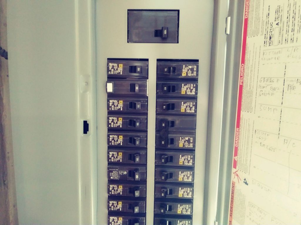 Electrical panel upgrade