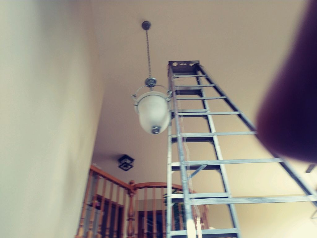 20' entry light swap out