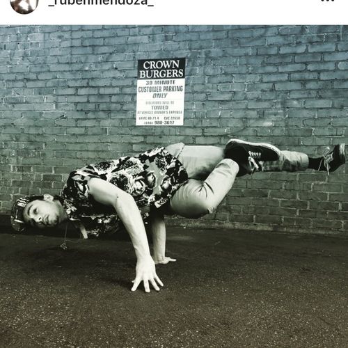 “Bboy freeze”- breakdance photo in Los Angeles, CA