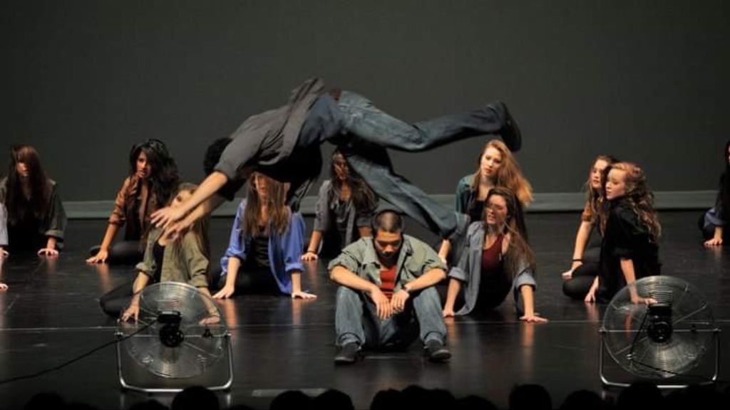 “Flying “- My performance of me doing a dive roll 