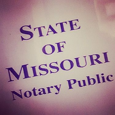 State of Missouri Notary Public