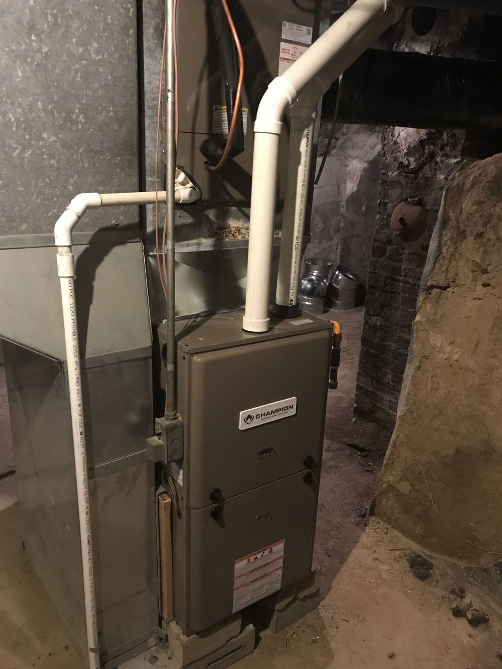 100 year old Furnace & AC 