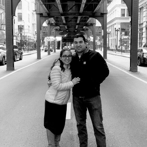 Me and Wifey in Chicago!!! Not related to Electric