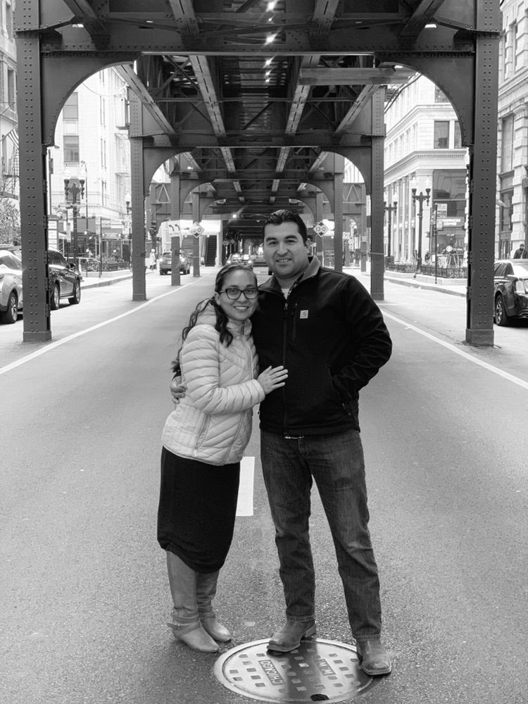 Me and Wifey in Chicago!!! Not related to Electric