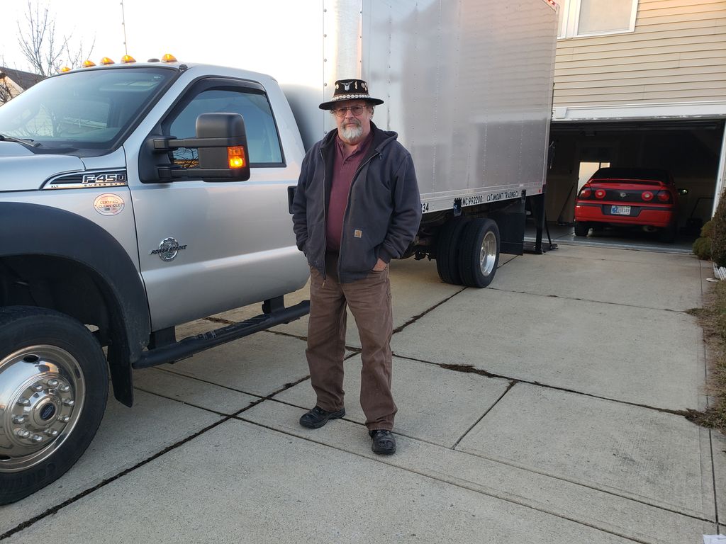 One man with a truck