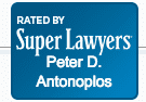 Peter Antonoplos SuperLawyers Rated Attorney
