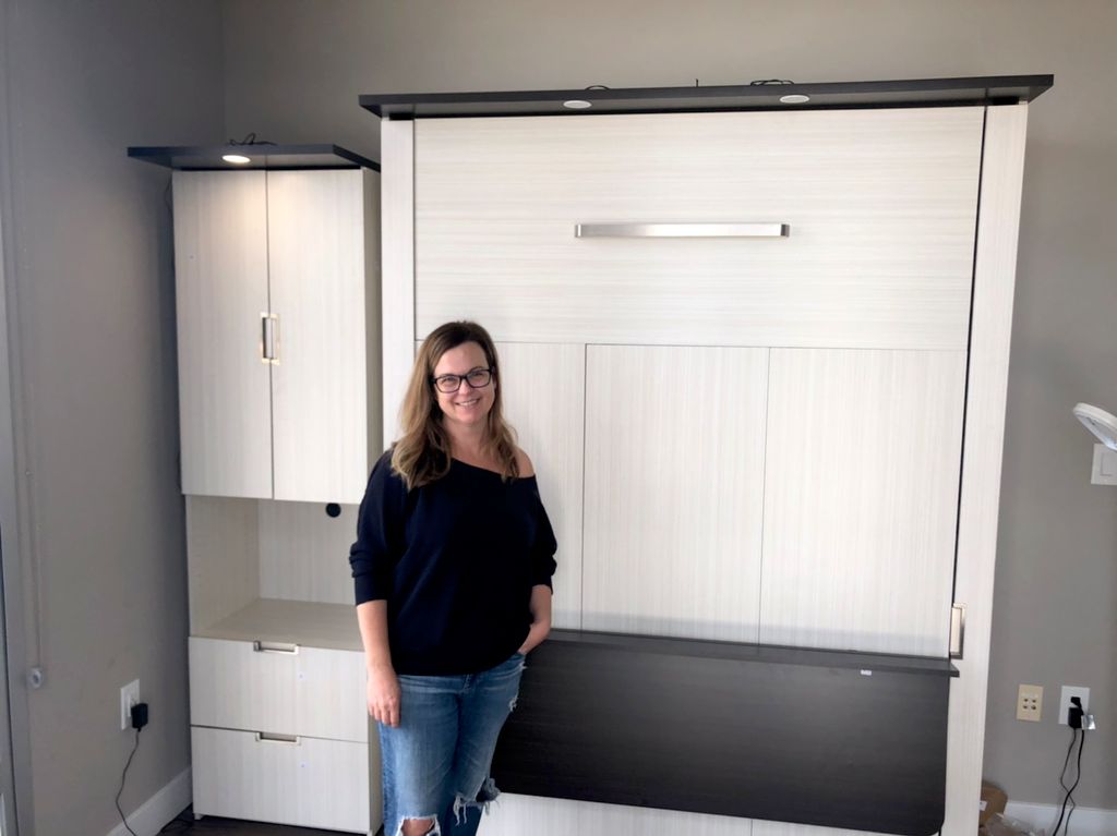 Install Murphy bed for Heidi