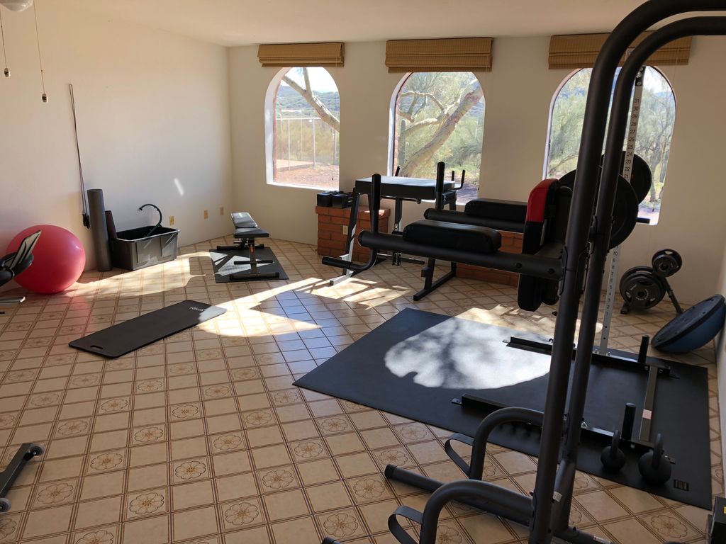 Calm, clean, private, and professional gym atmosph