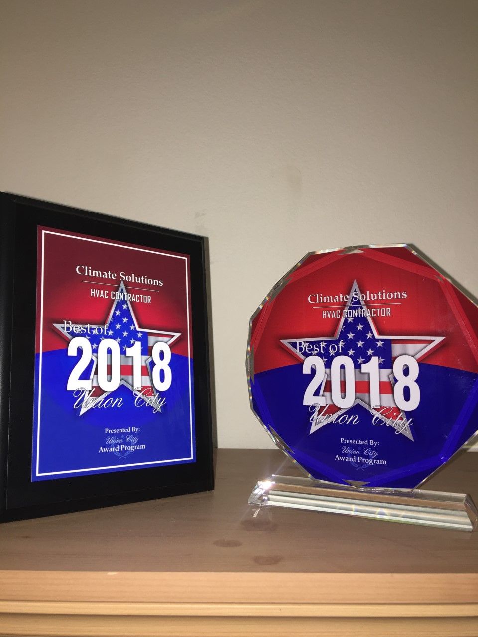 Contractor of the Year in 2018, Union City. Now I 