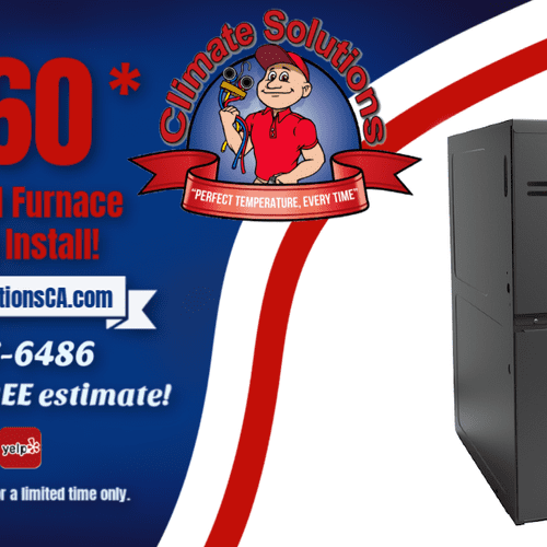 Furnace Sale- Starting at $1960!